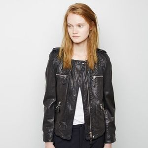 Isabel Marant Étoile Kady Leather Biker Jacket